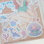[RY69] NEW Rayeon Fancy 'Sound of Waves' Matte Sticker Sheet -Rayeon Fancy__korean_sticker_stationery