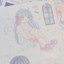 [RY70] NEW Rayeon Fancy 'Time of Purity' Sand Glitter Sticker Sheet -Rayeon Fancy__korean_sticker_stationery