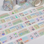 [RY76] NEW Rayeon Fancy 'Square Square Our House' Sparkle Silver Foil Kisscut Tape -Rayeon Fancy__korean_sticker_stationery