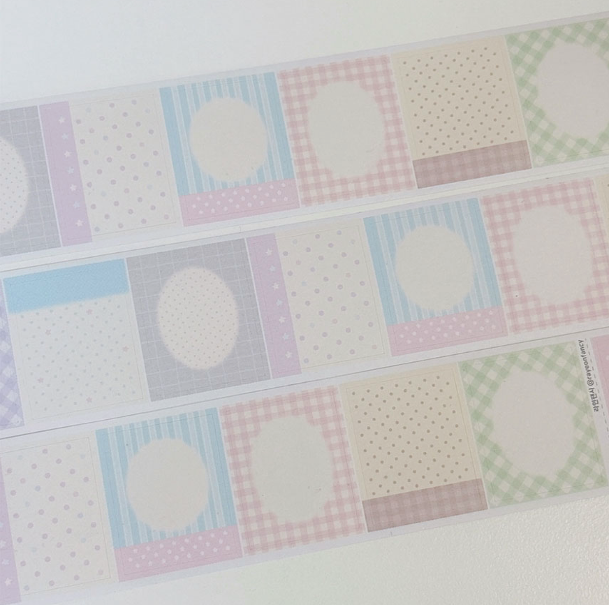 [RY77] NEW Rayeon Fancy 'Square Memo Monthly' Memo Sticker Kisscut Tape -Rayeon Fancy__korean_sticker_stationery