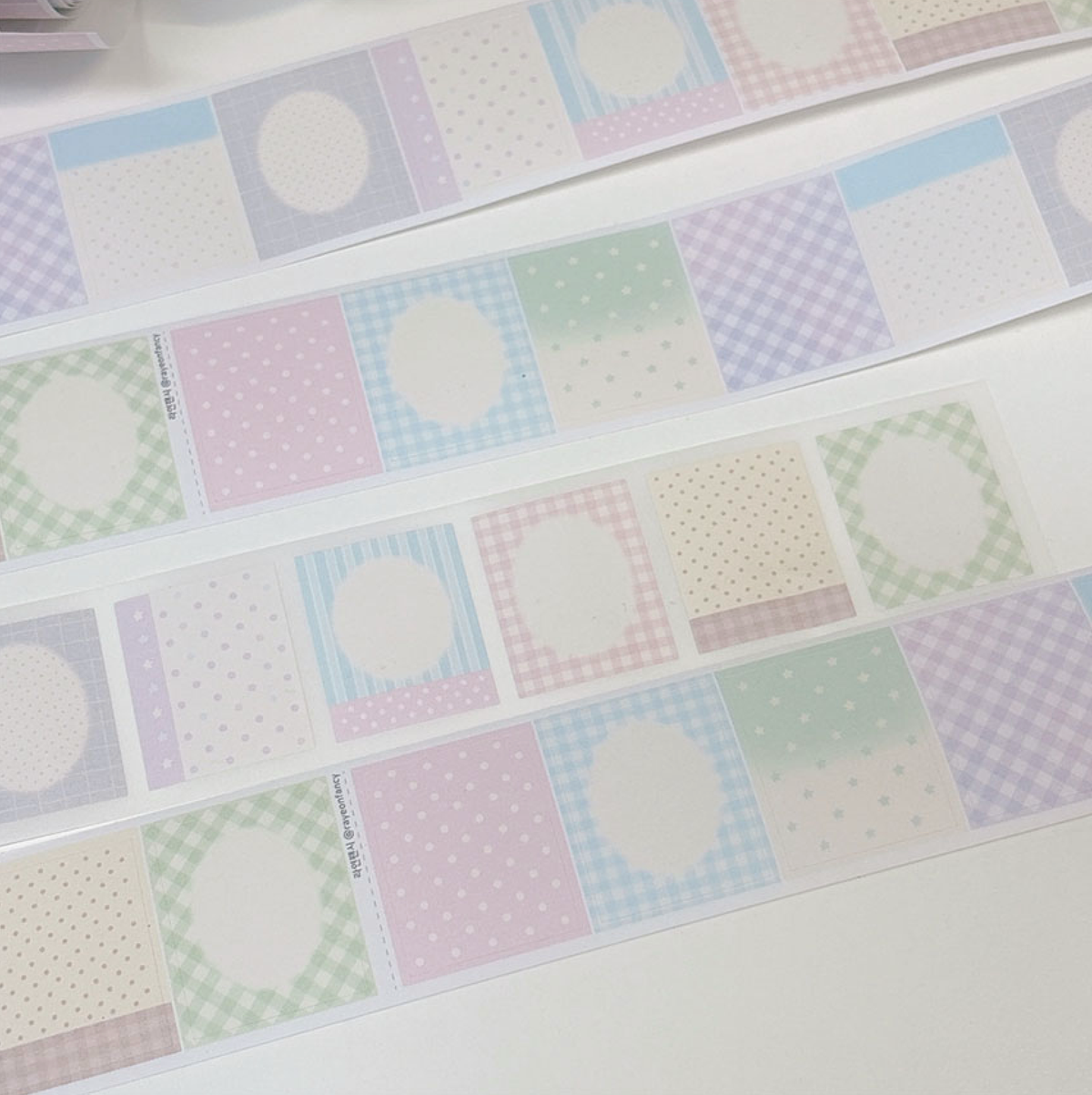 [RY77] NEW Rayeon Fancy 'Square Memo Monthly' Memo Sticker Kisscut Tape -Rayeon Fancy__korean_sticker_stationery
