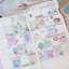 [RY77] NEW Rayeon Fancy 'Square Memo Monthly' Memo Sticker Kisscut Tape -Rayeon Fancy__korean_sticker_stationery