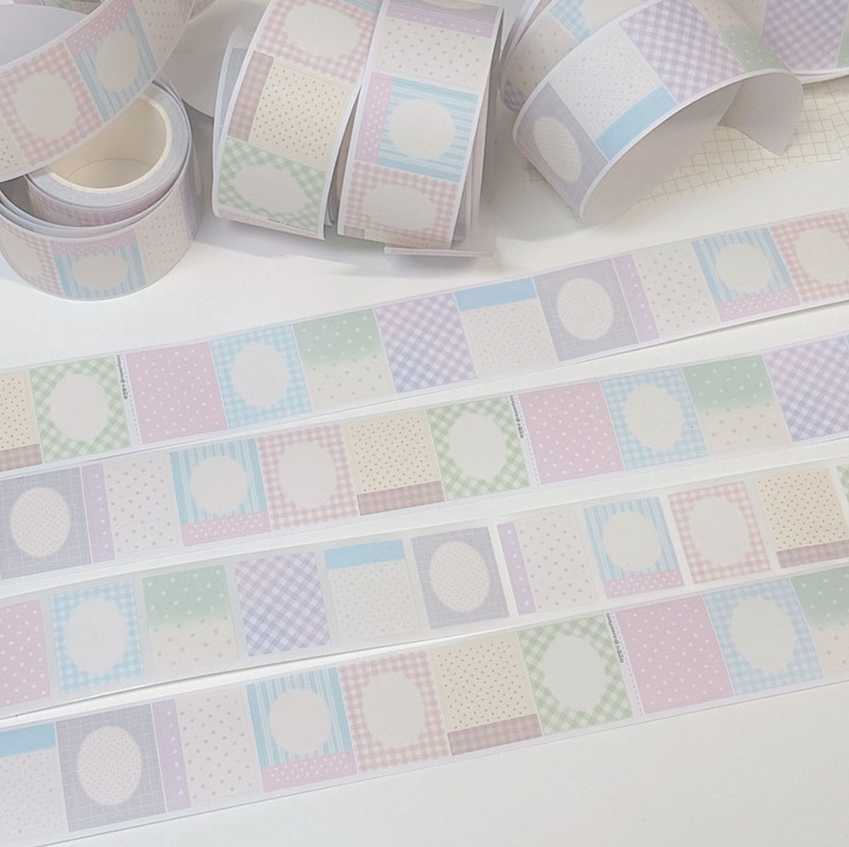 [RY77] NEW Rayeon Fancy 'Square Memo Monthly' Memo Sticker Kisscut Tape -Rayeon Fancy__korean_sticker_stationery