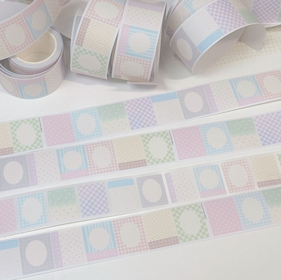 [RY77] NEW Rayeon Fancy 'Square Memo Monthly' Memo Sticker Kisscut Tape -Rayeon Fancy__korean_sticker_stationery