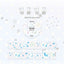 [RY78] NEW Rayeon Fancy 'Swirls' Clear Silver Foil Kisscut Tape -Rayeon Fancy__korean_sticker_stationery