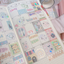 [RY78] NEW Rayeon Fancy 'Swirls' Clear Silver Foil Kisscut Tape -Rayeon Fancy__korean_sticker_stationery