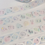 [RY78] NEW Rayeon Fancy 'Swirls' Clear Silver Foil Kisscut Tape -Rayeon Fancy__korean_sticker_stationery