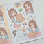 [RY79] NEW Rayeon Fancy 'Package is Here' Matte Sticker Sheet -Rayeon Fancy__korean_sticker_stationery