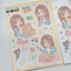 [RY79] NEW Rayeon Fancy 'Package is Here' Matte Sticker Sheet -Rayeon Fancy__korean_sticker_stationery