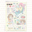 [RY80] NEW Rayeon Fancy 'Let's Go the the Market' Matte Sticker Sheet -Rayeon Fancy__korean_sticker_stationery