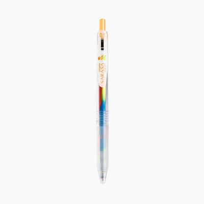 [SA01] Sarasa Clip Marble Color Gel Pen (5 color options) - Sarasa_SA01S2 - Hawaiian Pineapple_korean_sticker_stationery