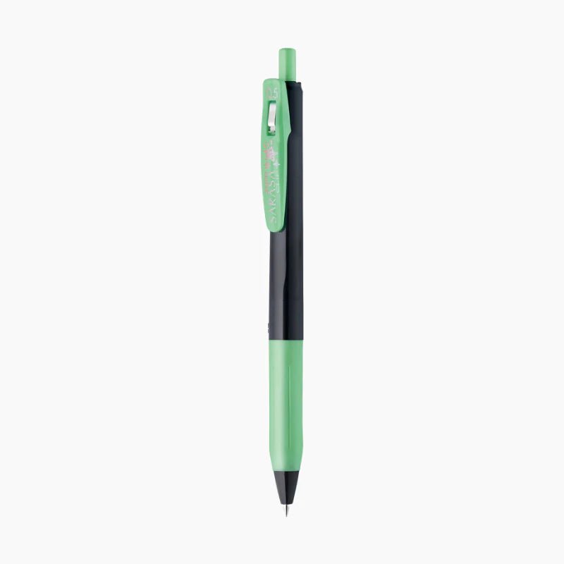 [SA04] Sarasa Clip Gel Pen Decoshine Color 0.5 mm (9 color options) - Sarasa_SA04S5 - Green_korean_sticker_stationery