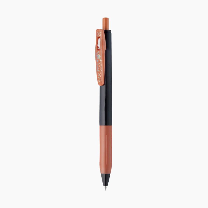 [SA04] Sarasa Clip Gel Pen Decoshine Color 0.5 mm (9 color options) - Sarasa_SA04S2 - Copper_korean_sticker_stationery