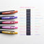 [SA04] Sarasa Clip Gel Pen Decoshine Color 0.5 mm (9 color options) - Sarasa_SA04S9 - Pink_korean_sticker_stationery