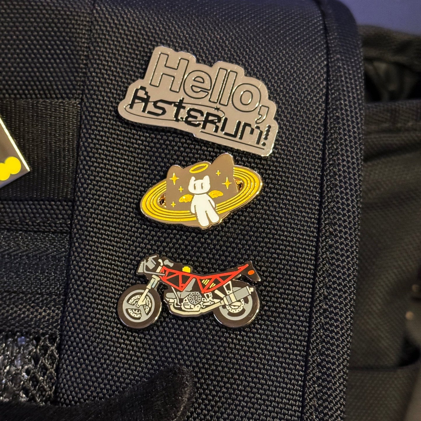 [SE14] Soup Effect Cat Planet Badge/Keyring - Soup Effect_S14S1 - Badge_korean_sticker_stationery