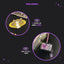 [SE14] Soup Effect Cat Planet Badge/Keyring - Soup Effect_S14S1 - Badge_korean_sticker_stationery