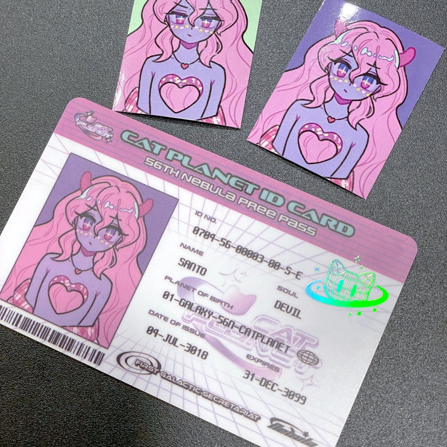 [SE15] Soup Effect ID Card (options) - Soup Effect_S15S2 - Santo_korean_sticker_stationery