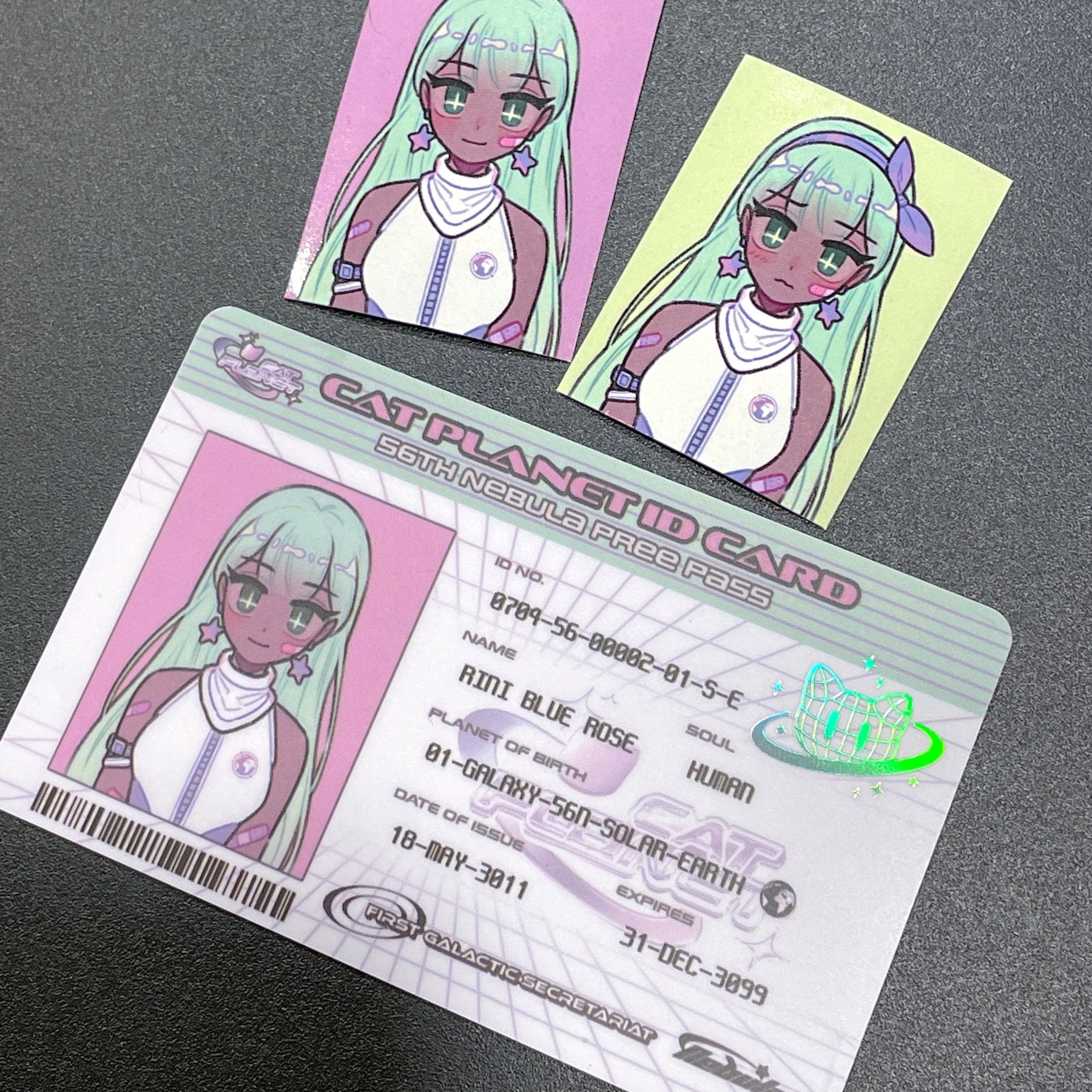 [SE15] Soup Effect ID Card (options) - Soup Effect_S15S1 - Rini_korean_sticker_stationery