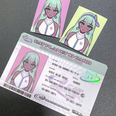 [SE15] Soup Effect ID Card (options) - Soup Effect_S15S1 - Rini_korean_sticker_stationery