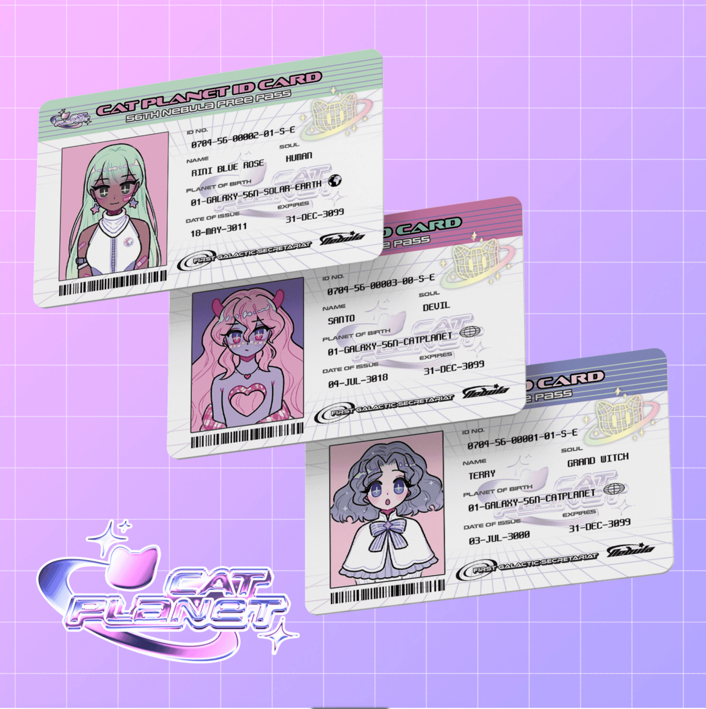 [SE15] Soup Effect ID Card (options) - Soup Effect_S15S1 - Rini_korean_sticker_stationery