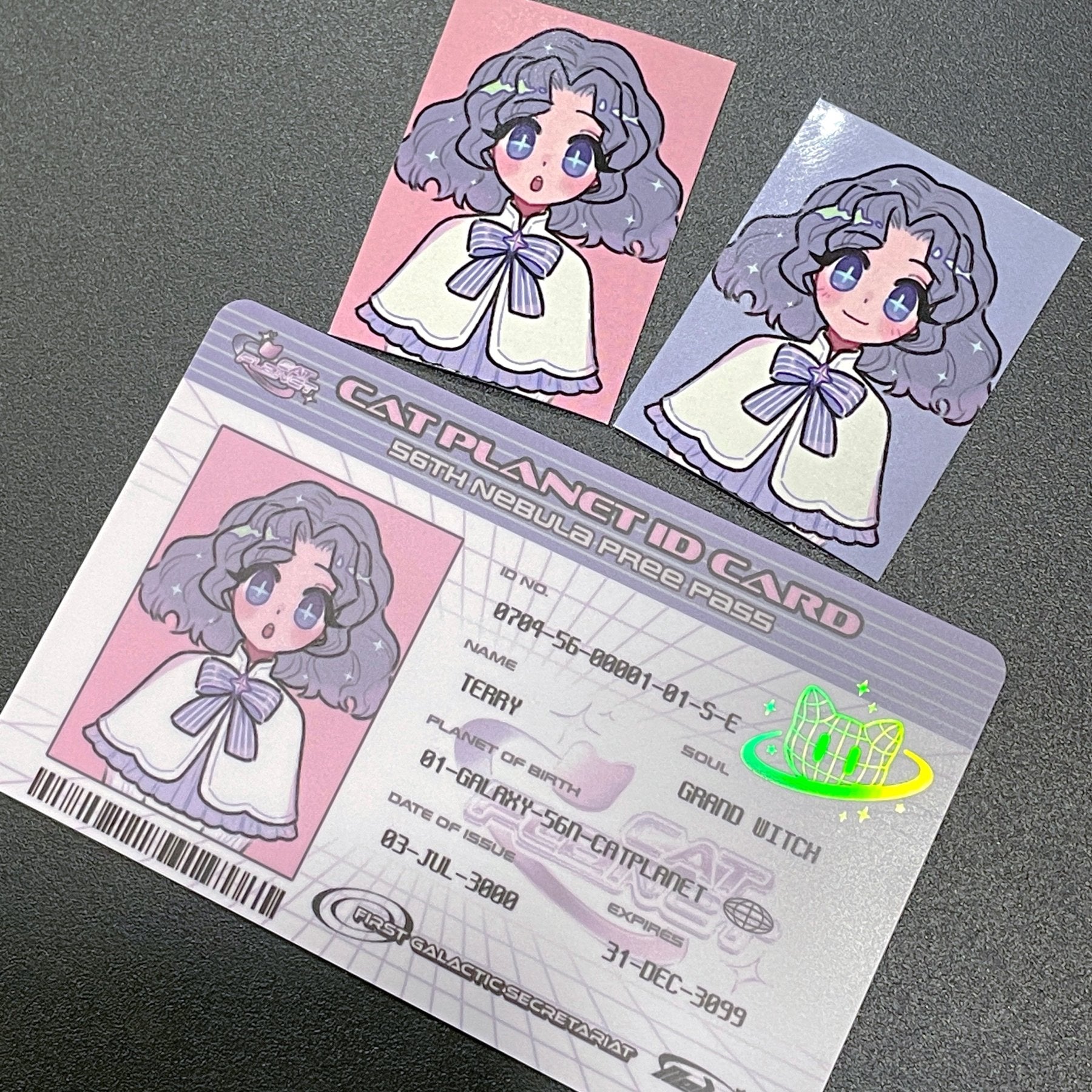 [SE15] Soup Effect ID Card (options) - Soup Effect_S15S3 - Terry_korean_sticker_stationery