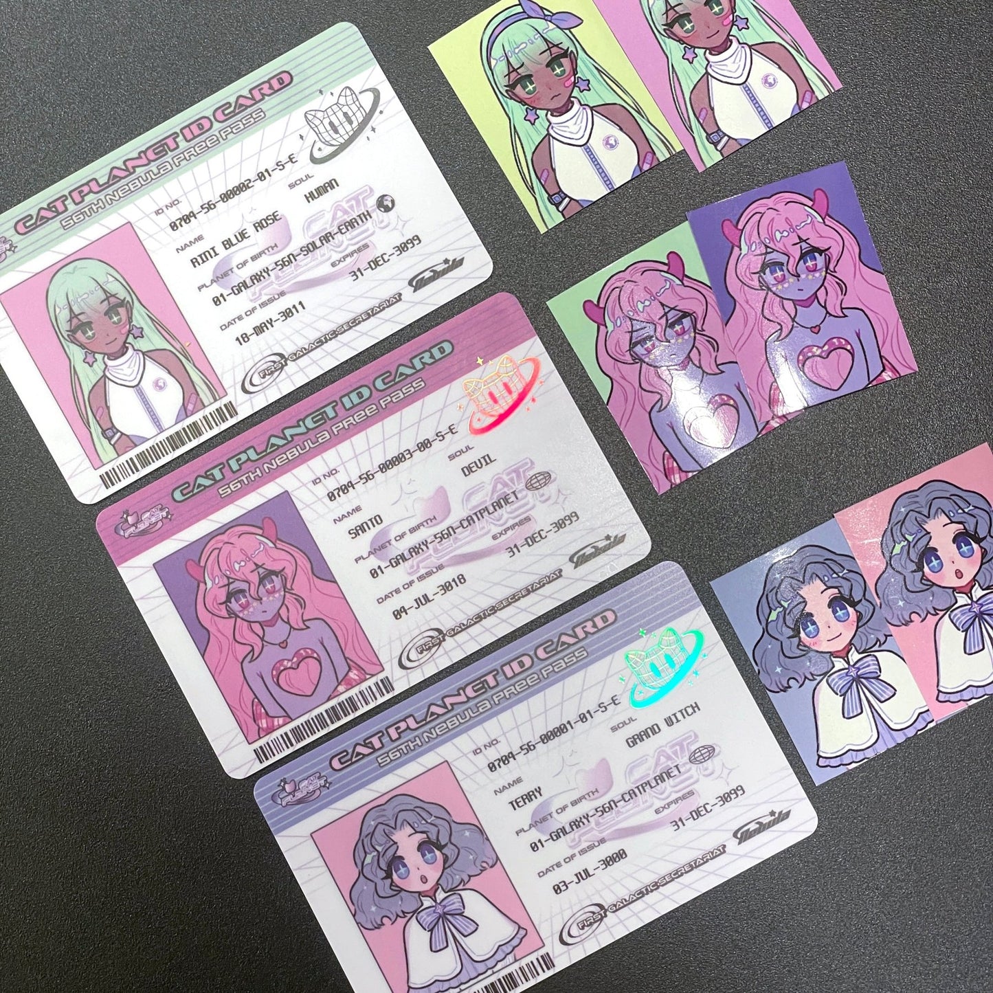 [SE15] Soup Effect ID Card (options) - Soup Effect_S15S3 - Terry_korean_sticker_stationery