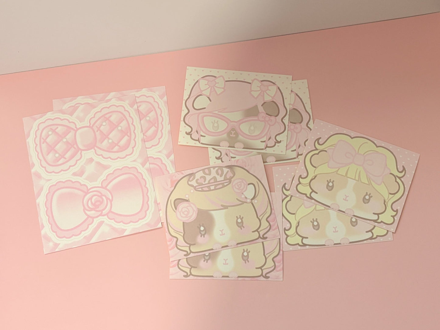 [SK29] Seolkee 'Pink Princess' Sticker Pack - Seolkee_SK29S3 - Mini Me: Ginea (Pig)_korean_sticker_stationery