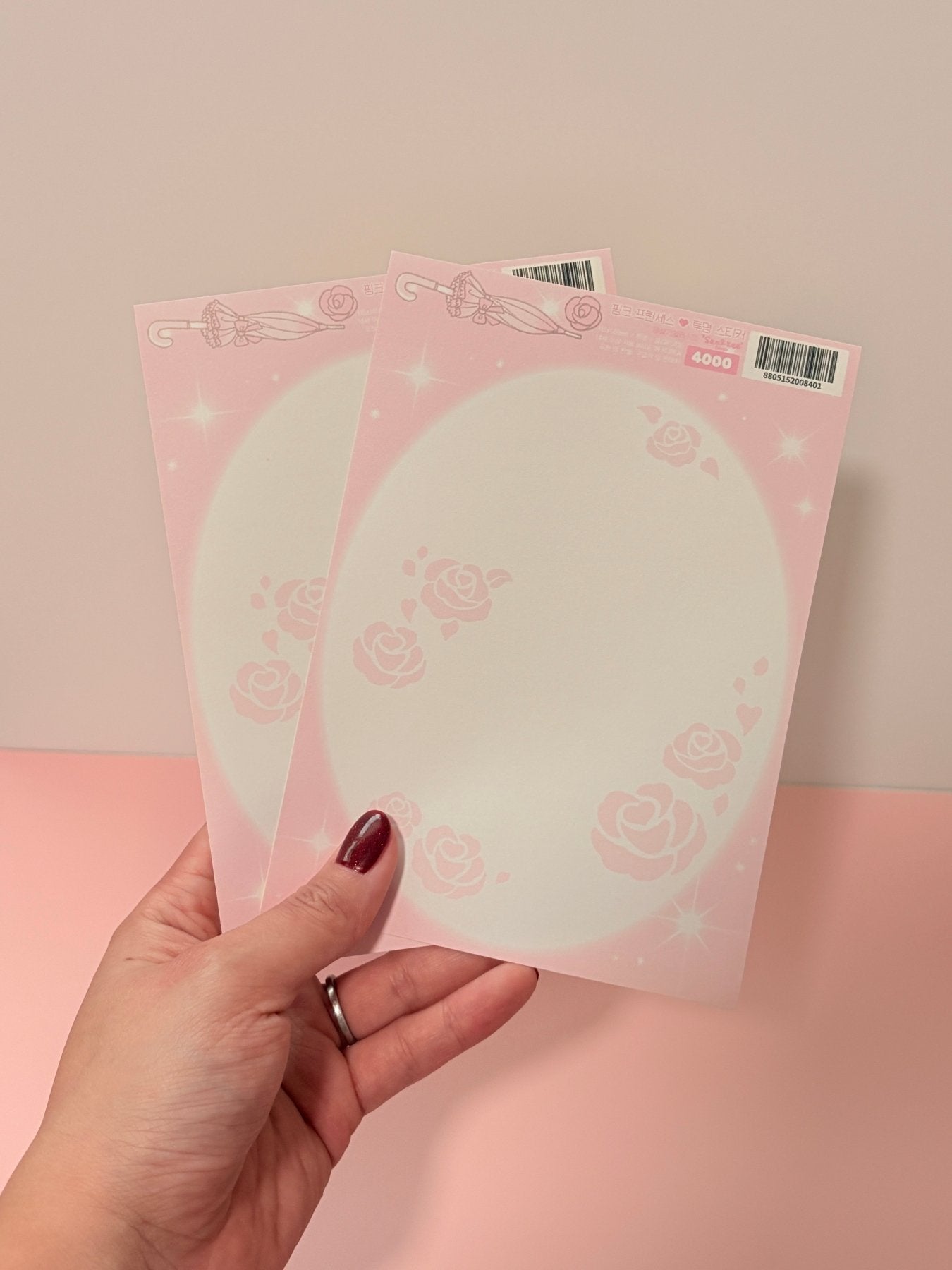 [SK29] Seolkee 'Pink Princess' Sticker Pack - Seolkee_SK29S1 - Pink Princess_korean_sticker_stationery