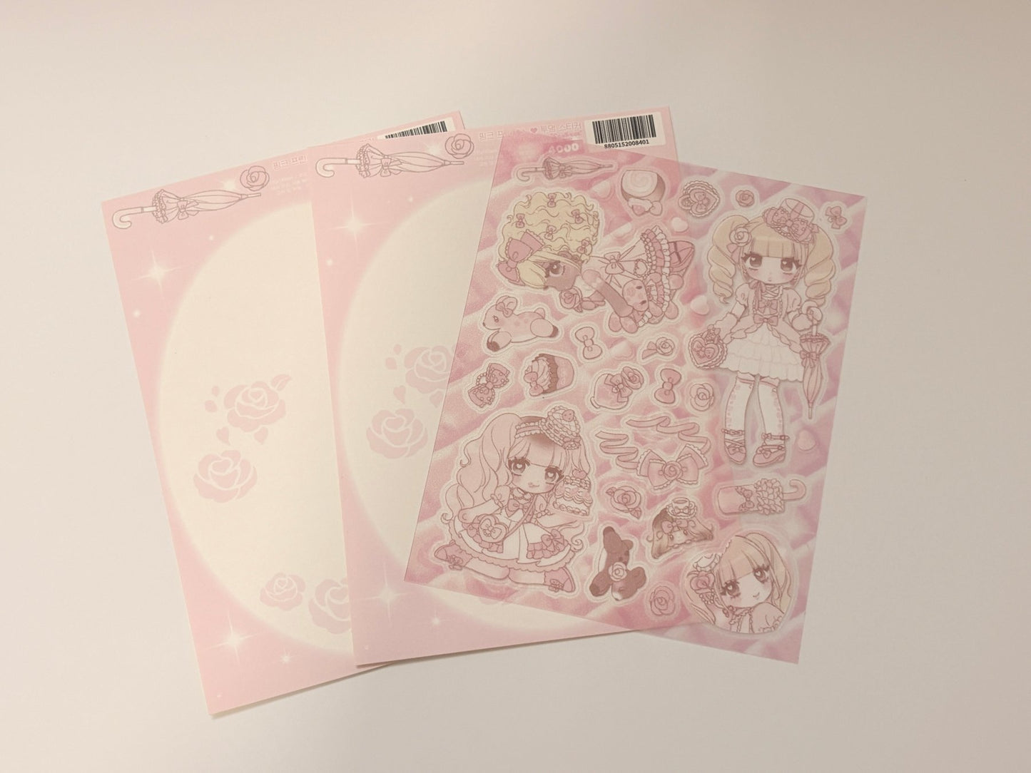 [SK29] Seolkee 'Pink Princess' Sticker Pack - Seolkee_SK29S1 - Pink Princess_korean_sticker_stationery