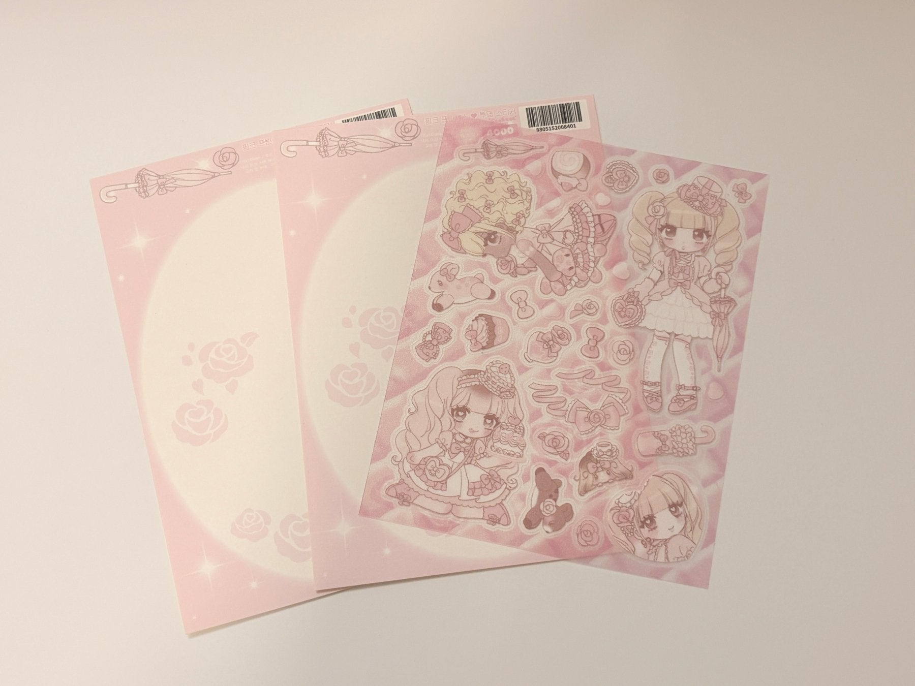 [SK29] Seolkee 'Pink Princess' Sticker Pack - Seolkee_SK29S1 - Pink Princess_korean_sticker_stationery