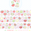 [SK32] Seolkee 'Clear Silver Foil' Kisscut Masking Tapes (options) - Seolkee_SK32S5 - A Piece of Fruits_korean_sticker_stationery