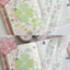 [SK32] Seolkee 'Clear Silver Foil' Kisscut Masking Tapes (options) - Seolkee_SK32S5 - A Piece of Fruits_korean_sticker_stationery