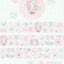 [SK32] Seolkee 'Clear Silver Foil' Kisscut Masking Tapes (options) - Seolkee_SK32S3 - Lucky Peace_korean_sticker_stationery