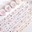 [SK32] Seolkee 'Clear Silver Foil' Kisscut Masking Tapes (options) - Seolkee_SK32S5 - A Piece of Fruits_korean_sticker_stationery