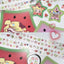 [SK32] Seolkee 'Clear Silver Foil' Kisscut Masking Tapes (options) - Seolkee_SK32S5 - A Piece of Fruits_korean_sticker_stationery