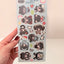 [SK33] Seolkee 'Bento Girls' Sticker Pack (Single/Pack) - Seolkee_SK33S4 - Mini - me: Panda_korean_sticker_stationery