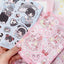 [SK34] Seolkee 'Picnic Girls' Sticker Sheet (options) - Seolkee_SK34S2 - Pink Bunny_korean_sticker_stationery