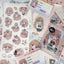 [SK37] Seolkee 'Cutie Milk School' Sticker Pack (Single/Pack) - Seolkee_SK37 - Pack_korean_sticker_stationery