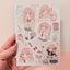 [SK37] Seolkee 'Cutie Milk School' Sticker Pack (Single/Pack) - Seolkee_SK37S2 - School Milk Girl_korean_sticker_stationery