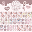 [SK39] NEW Seolkee 'Chocolate Numbers' Kisscut Masking Tapes - Seolkee__korean_sticker_stationery