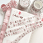 [SK39] NEW Seolkee 'Chocolate Numbers' Kisscut Masking Tapes - Seolkee__korean_sticker_stationery