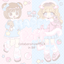 [SK54] NEW RESTOCK Seolkee x Rayeon Fancy 'Happy Puff' Sticker Sheet Pack - Seolkee__korean_sticker_stationery