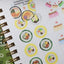 [SO08] Somsomsoso Mini Pudding/Kimbap Die - cut Masking Tape 20mm x 5m - Somsomsoso_SO08S1 - Mini Pudding_korean_sticker_stationery