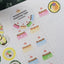 [SO08] Somsomsoso Mini Pudding/Kimbap Die - cut Masking Tape 20mm x 5m - Somsomsoso_SO08S1 - Mini Pudding_korean_sticker_stationery
