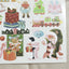 [SO20] Somsomsoso Christmas Gift Shop Sticker Sheet - Somsomsoso__korean_sticker_stationery