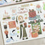 [SO20] Somsomsoso Christmas Gift Shop Sticker Sheet - Somsomsoso__korean_sticker_stationery