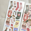 [SO21] Somsomsoso Present Socks Sticker Sheet - Somsomsoso__korean_sticker_stationery