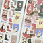 [SO21] Somsomsoso Present Socks Sticker Sheet - Somsomsoso__korean_sticker_stationery