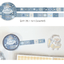 [SR04] NEW Sorat 'Clover Bunny/Denim Fluffy Star' Glitter Masking Tape (options) - Sorat_SR04S2 - Denim Fluffy Star_korean_sticker_stationery