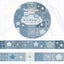 [SR04] NEW Sorat 'Clover Bunny/Denim Fluffy Star' Glitter Masking Tape (options) - Sorat_SR04S2 - Denim Fluffy Star_korean_sticker_stationery